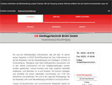 Tablet Screenshot of gleitlagertechnik.de